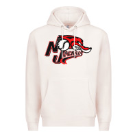 Pale Pink jackals Premium Hoodie - linhVisuals