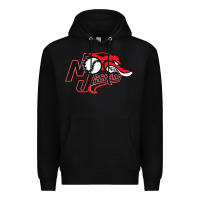 Black jackals Premium Hoodie - linhVisuals