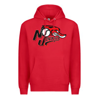 Red jackals Premium Hoodie - linhVisuals