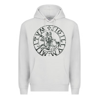 Dove Grey knights templar sigil Premium Hoodie - linhVisuals