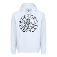 Knights Templar Sigil Premium Hoodie | Teevron
