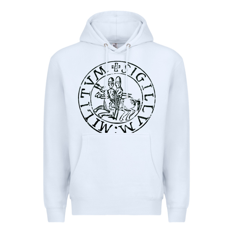 Knights Templar Sigil Premium Hoodie by linhVisuals | Teevron