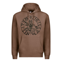 Chestnut knights templar sigil Premium Hoodie - linhVisuals