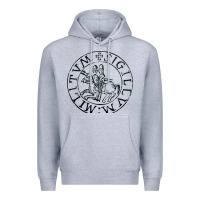 Knights Templar Sigil Premium Hoodie | Teevron