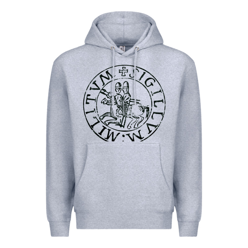 Knights Templar Sigil Premium Hoodie by linhVisuals | Teevron