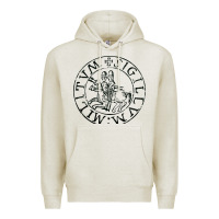 Oatmeal Heather knights templar sigil Premium Hoodie - linhVisuals
