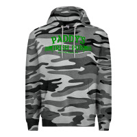Slate Camo paddy irish pub Premium Hoodie - linhVisuals