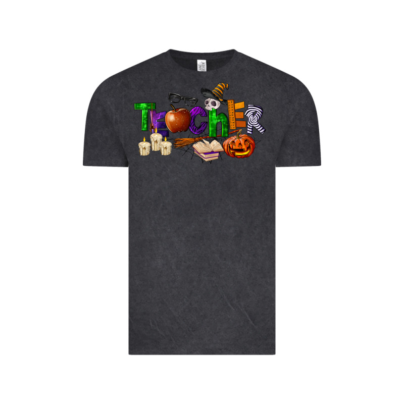 Halloween Teacher Vintage Tee by LillyAllenDesigns | Teevron