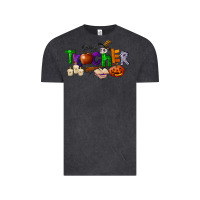 Vintage Black halloween teacher Vintage Tee - LillyAllenDesigns