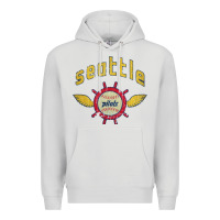 Dove Grey seattle pilots baseball vintage Premium Hoodie - linhVisuals