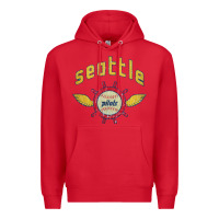 Red seattle pilots baseball vintage Premium Hoodie - linhVisuals