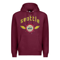 Burgundy seattle pilots baseball vintage Premium Hoodie - linhVisuals