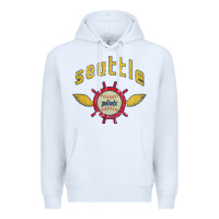 White seattle pilots baseball vintage Premium Hoodie - linhVisuals