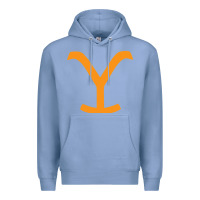 Colony Blue dutton ranch Premium Hoodie - linhVisuals