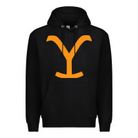Black dutton ranch Premium Hoodie - linhVisuals