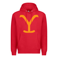 Red dutton ranch Premium Hoodie - linhVisuals