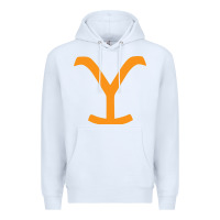 White dutton ranch Premium Hoodie - linhVisuals