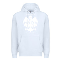 White poland rzeczpospolita polska polish eagle symbol Premium Hoodie - linhVisuals