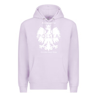 Lilac poland rzeczpospolita polska polish eagle symbol Premium Hoodie - linhVisuals