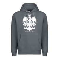Rock poland rzeczpospolita polska polish eagle symbol Premium Hoodie - linhVisuals