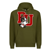 Army Green bu university terries champion Premium Hoodie - linhVisuals