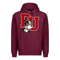 Burgundy bu university terries champion Premium Hoodie - linhVisuals