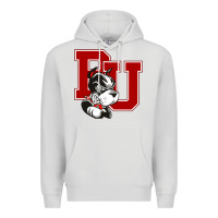 Dove Grey bu university terries champion Premium Hoodie - linhVisuals