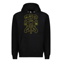 Black mumford and sons merch Premium Hoodie - linhVisuals
