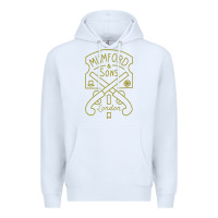 White mumford and sons merch Premium Hoodie - linhVisuals