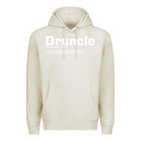 Oatmeal Heather drunkle merch Premium Hoodie - linhVisuals