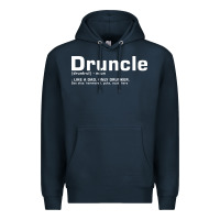 Navy drunkle merch Premium Hoodie - linhVisuals