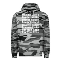 Slate Camo fun office tv show Premium Hoodie - linhVisuals