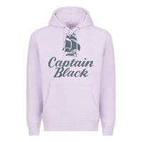 Lilac Captain Black Cigar Premium Hoodie - linhVisuals