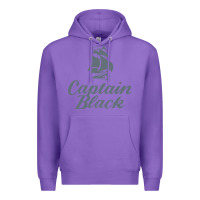 Purple Captain Black Cigar Premium Hoodie - linhVisuals