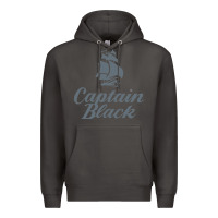 Smoke Captain Black Cigar Premium Hoodie - linhVisuals