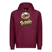 Burgundy pringles classic Premium Hoodie - linhVisuals