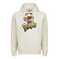 Oatmeal Heather pringles classic Premium Hoodie - linhVisuals