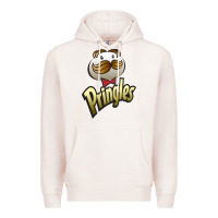 Pale Pink pringles classic Premium Hoodie - linhVisuals