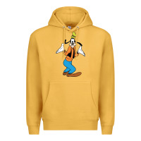 Mustard goofy Premium Hoodie - linhVisuals