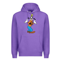 Purple goofy Premium Hoodie - linhVisuals