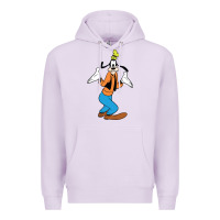 Lilac goofy Premium Hoodie - linhVisuals