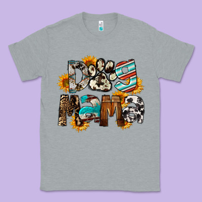 Dog Mama Mother's Day Classic Tee Designed By Fadigitalartstudio