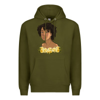 Army Green corinne bailey rae müsïc Premium Hoodie - linhVisuals