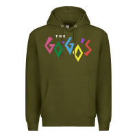 Army Green the go go's müsïc Premium Hoodie - linhVisuals