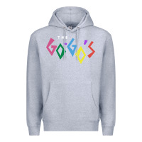 Heather Grey the go go's müsïc Premium Hoodie - linhVisuals