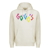 Oatmeal Heather the go go's müsïc Premium Hoodie - linhVisuals
