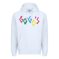 White the go go's müsïc Premium Hoodie - linhVisuals