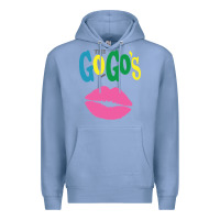 Colony Blue the go go's müsïc Premium Hoodie - linhVisuals