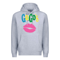 Heather Grey the go go's müsïc Premium Hoodie - linhVisuals