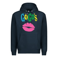 Navy the go go's müsïc Premium Hoodie - linhVisuals